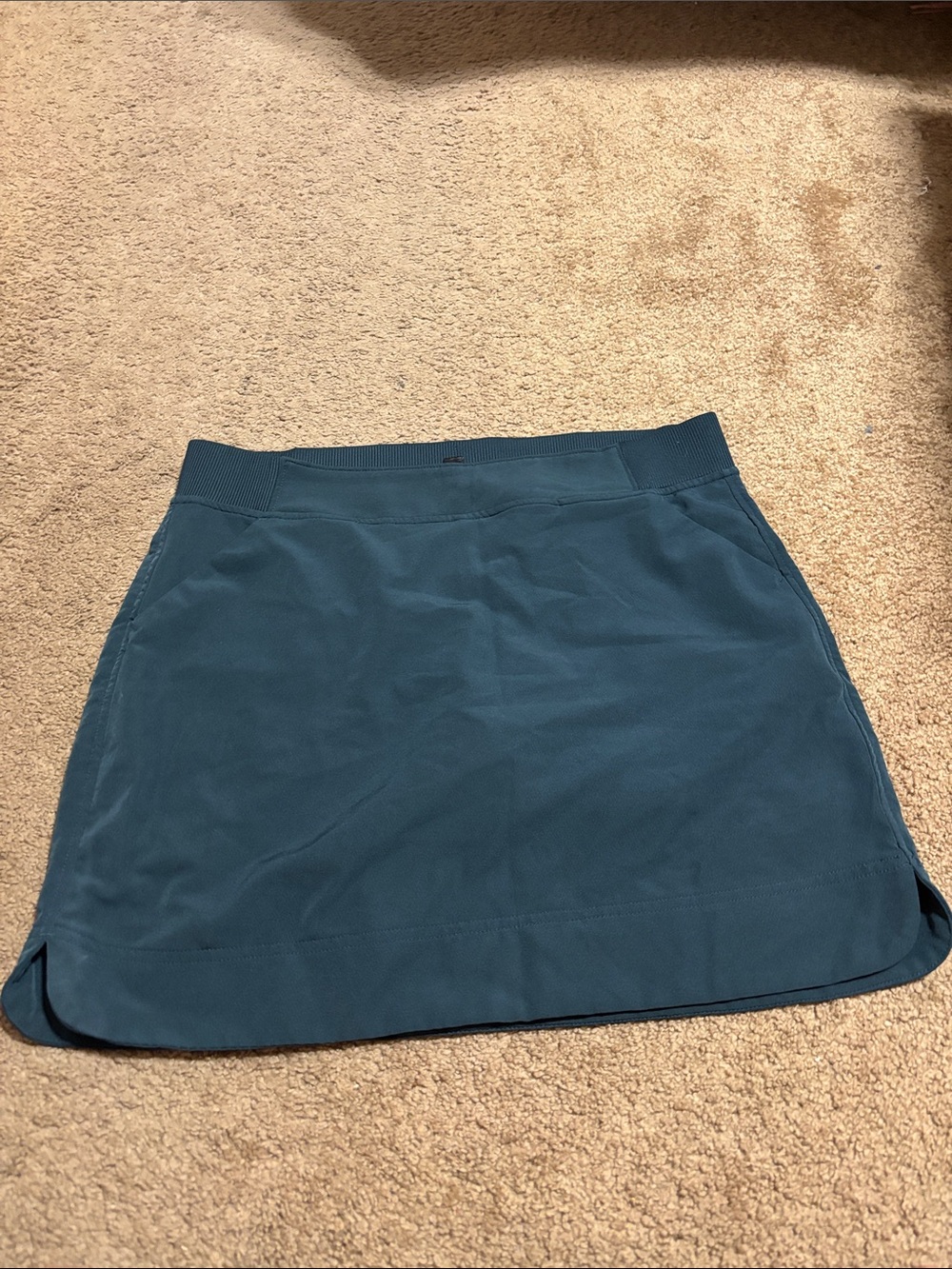 Teal Performance Mini Skirt - Women
